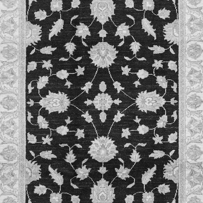 Machine Washable Oriental Gray Traditional Rug, wshabs3020gry