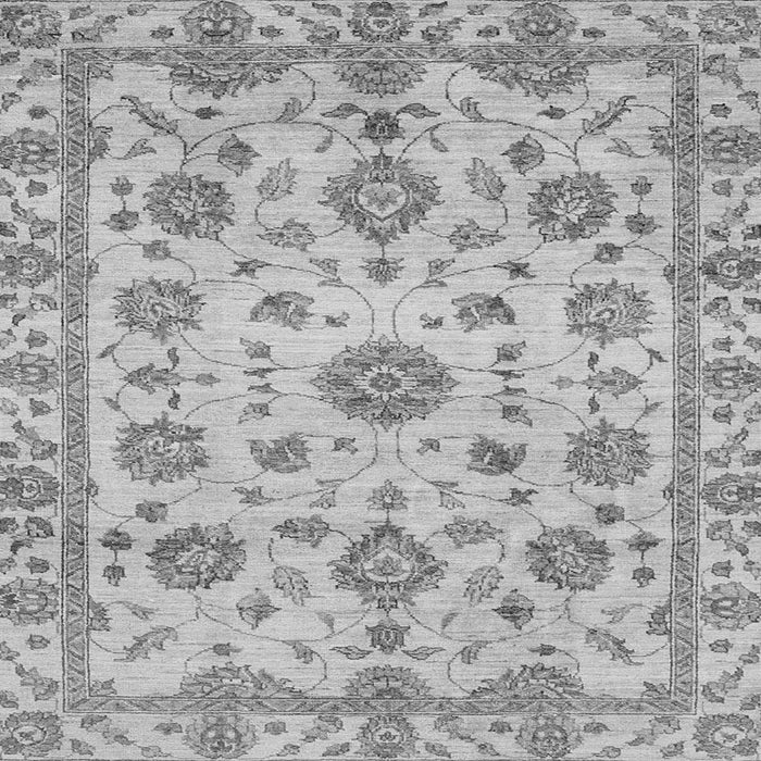 Square Machine Washable Abstract Gray Modern Rug, wshabs3021gry