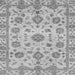 Square Machine Washable Abstract Gray Modern Rug, wshabs3021gry