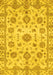 Abstract Yellow Modern Rug, abs3021yw