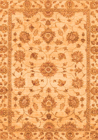 Abstract Orange Modern Rug, abs3021org