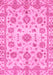 Abstract Pink Modern Rug, abs3021pnk