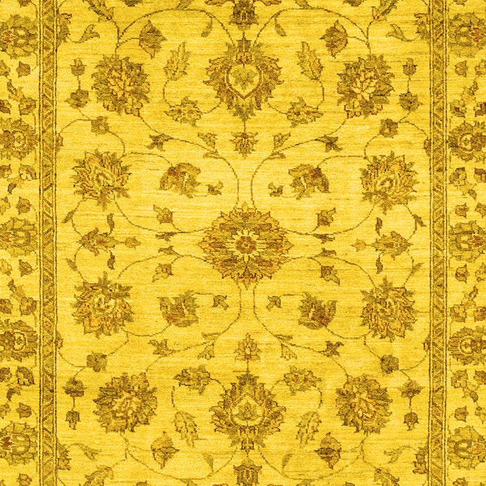 Machine Washable Abstract Yellow Modern Rug, wshabs3021yw