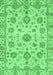 Abstract Emerald Green Modern Rug, abs3021emgrn