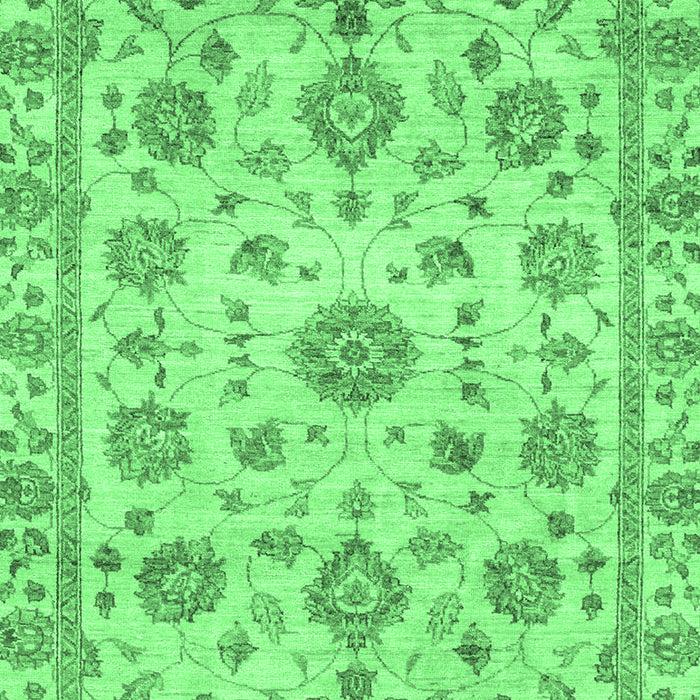 Abstract Emerald Green Modern Rug, abs3021emgrn