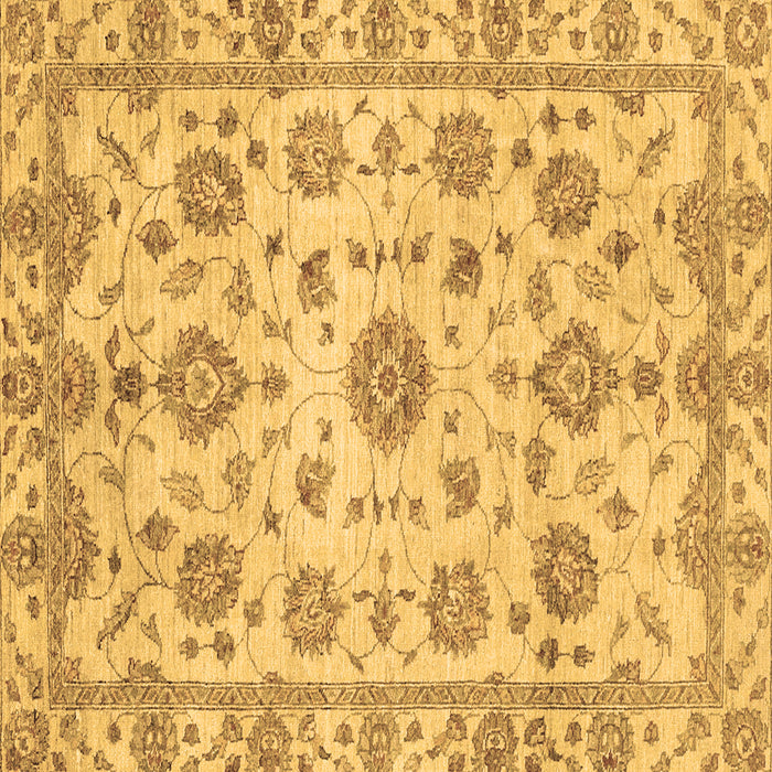 Square Machine Washable Abstract Brown Modern Rug, wshabs3021brn