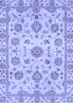Abstract Blue Modern Rug, abs3021blu
