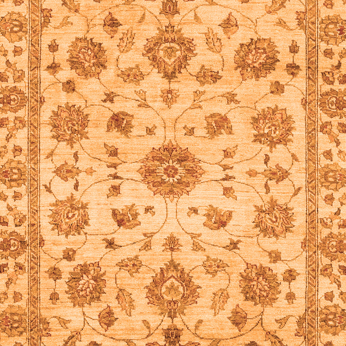 Machine Washable Abstract Orange Modern Area Rugs, wshabs3021org