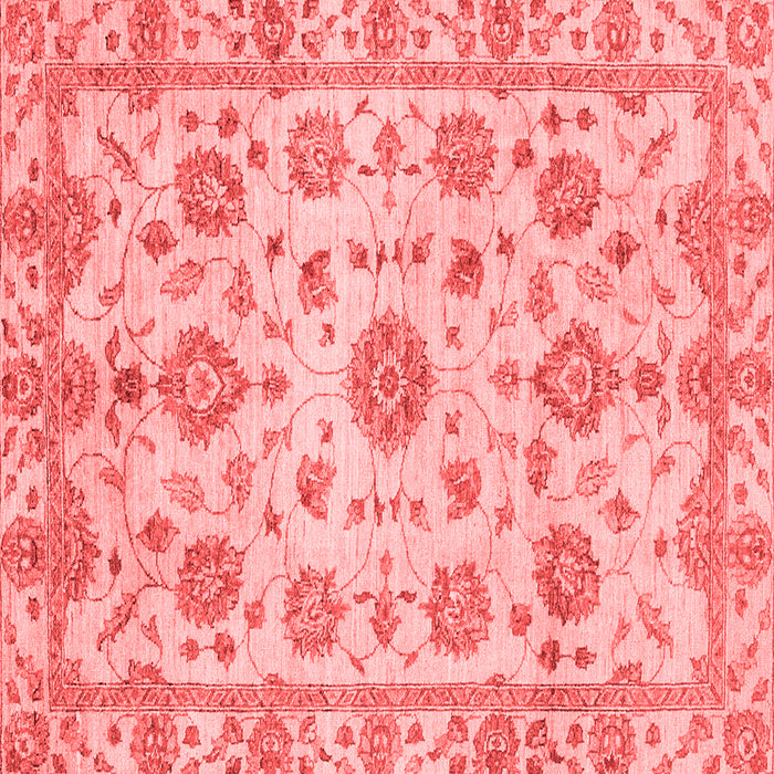 Machine Washable Abstract Red Modern Rug, wshabs3021red