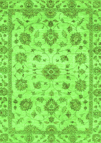 Abstract Green Modern Rug, abs3021grn