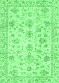 Oriental Emerald Green Traditional Rug, abs3022emgrn