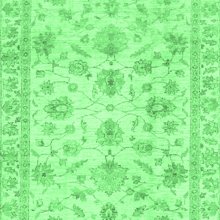 Oriental Emerald Green Traditional Rug, abs3022emgrn