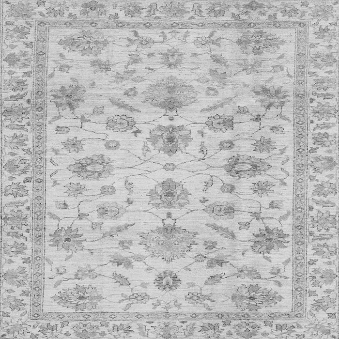 Square Oriental Gray Traditional Rug, abs3022gry