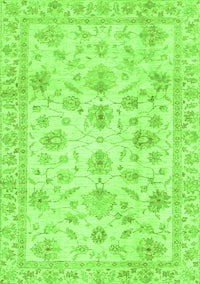 Oriental Green Traditional Rug, abs3022grn