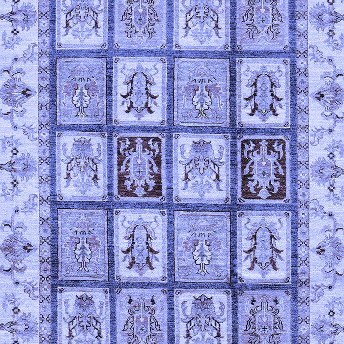 Abstract Blue Modern Rug, abs3023blu