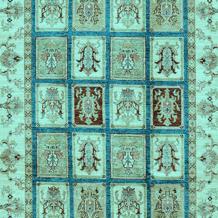 Machine Washable Abstract Light Blue Modern Rug, wshabs3023lblu