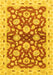 Oriental Yellow Traditional Rug, abs3024yw