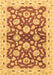 Machine Washable Oriental Brown Traditional Rug, wshabs3024brn