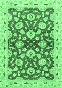 Oriental Emerald Green Traditional Rug, abs3024emgrn