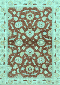 Oriental Light Blue Traditional Rug, abs3024lblu