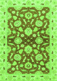 Oriental Green Traditional Rug, abs3024grn