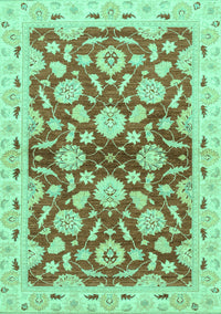 Oriental Turquoise Traditional Rug, abs3024turq