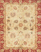 Abstract Mustard Yellow Oriental Rug, abs3025