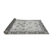 Sideview of Oriental Gray Traditional Rug, abs3025gry