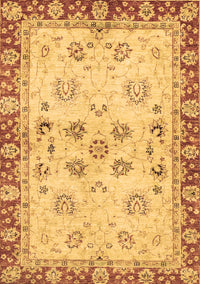 Oriental Brown Traditional Rug, abs3025brn