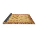 Sideview of Oriental Brown Traditional Rug, abs3025brn