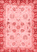 Oriental Red Traditional Area Rugs