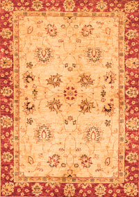 Oriental Orange Traditional Rug, abs3025org