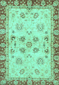 Oriental Turquoise Traditional Rug, abs3025turq