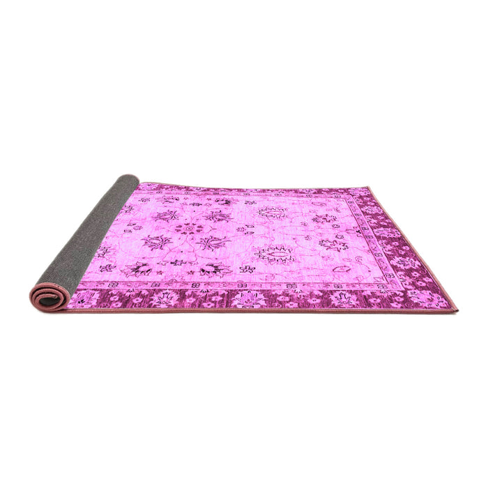Sideview of Oriental Purple Traditional Rug, abs3025pur