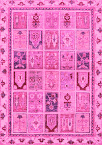 Abstract Pink Modern Rug, abs3026pnk