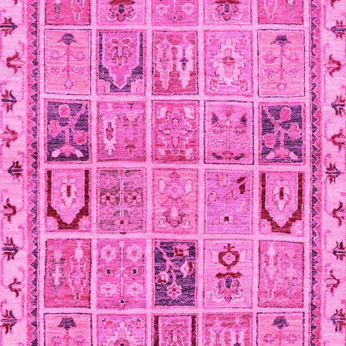 Machine Washable Abstract Pink Modern Rug, wshabs3026pnk