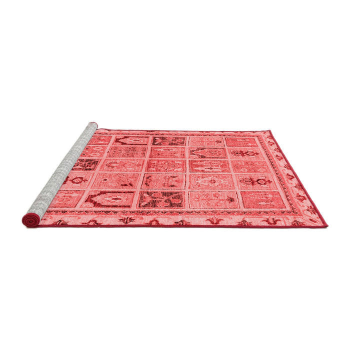 Modern Red Washable Rugs