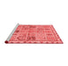 Modern Red Washable Rugs