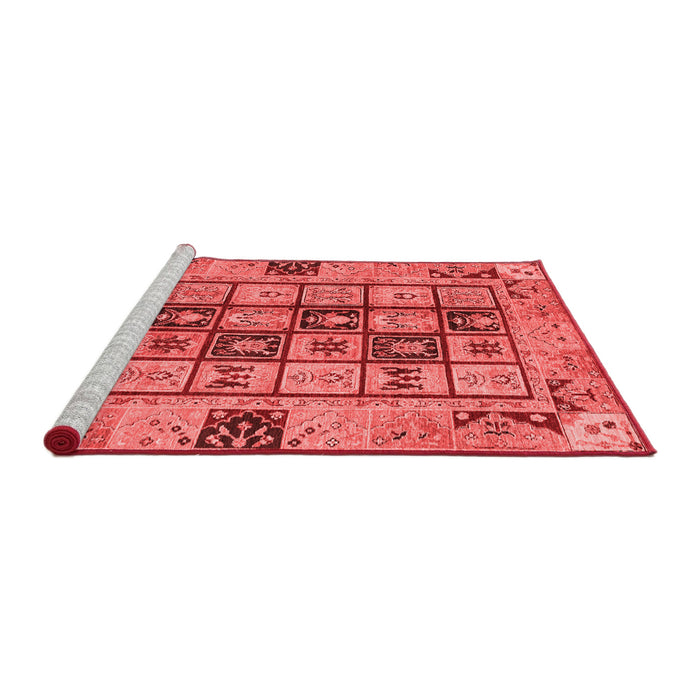 Modern Red Washable Rugs