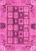 Abstract Pink Modern Rug, abs3027pnk