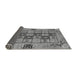 Sideview of Abstract Gray Modern Rug, abs3027gry