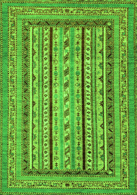 Abstract Green Modern Rug, abs3028grn