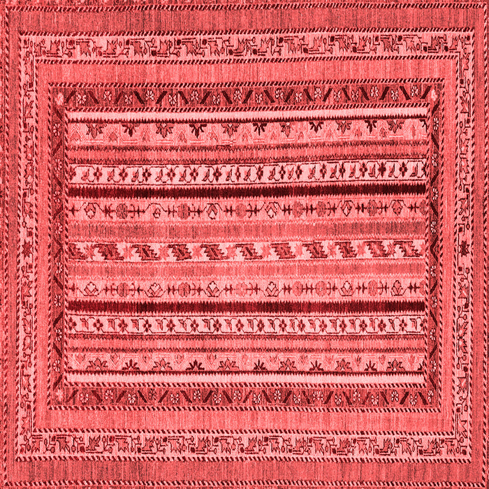 Abstract Red Modern Rug, abs3028red