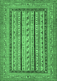 Abstract Emerald Green Modern Rug, abs3028emgrn