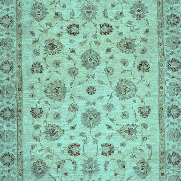 Oriental Light Blue Traditional Rug, abs3029lblu