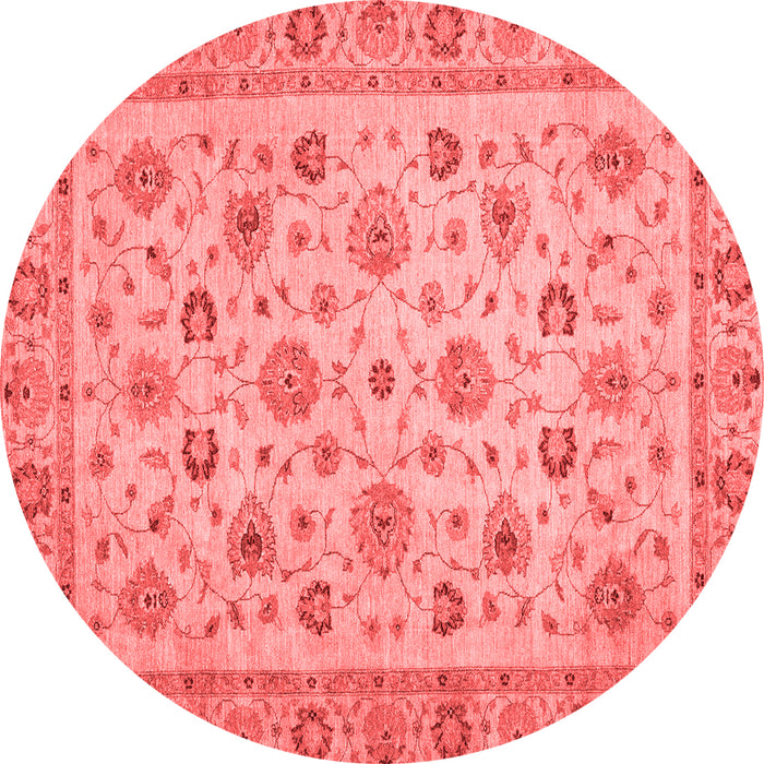 Machine Washable Oriental Red Traditional Rug, wshabs3029red
