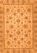 Oriental Orange Traditional Rug, abs3029org