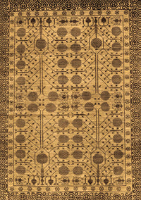 Southwestern Brown Country Rug, abs302brn