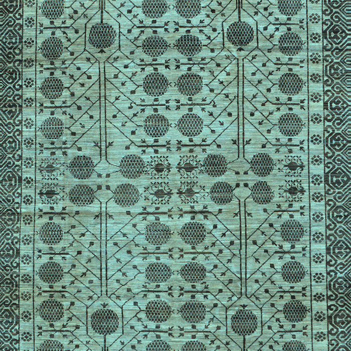 Southwestern Light Blue Country Rug, abs302lblu