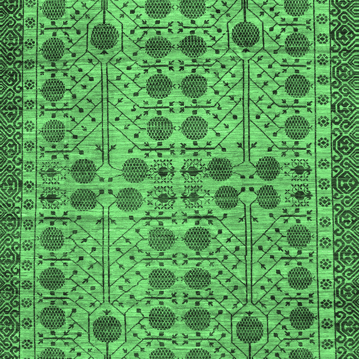 Southwestern Emerald Green Country Rug, abs302emgrn